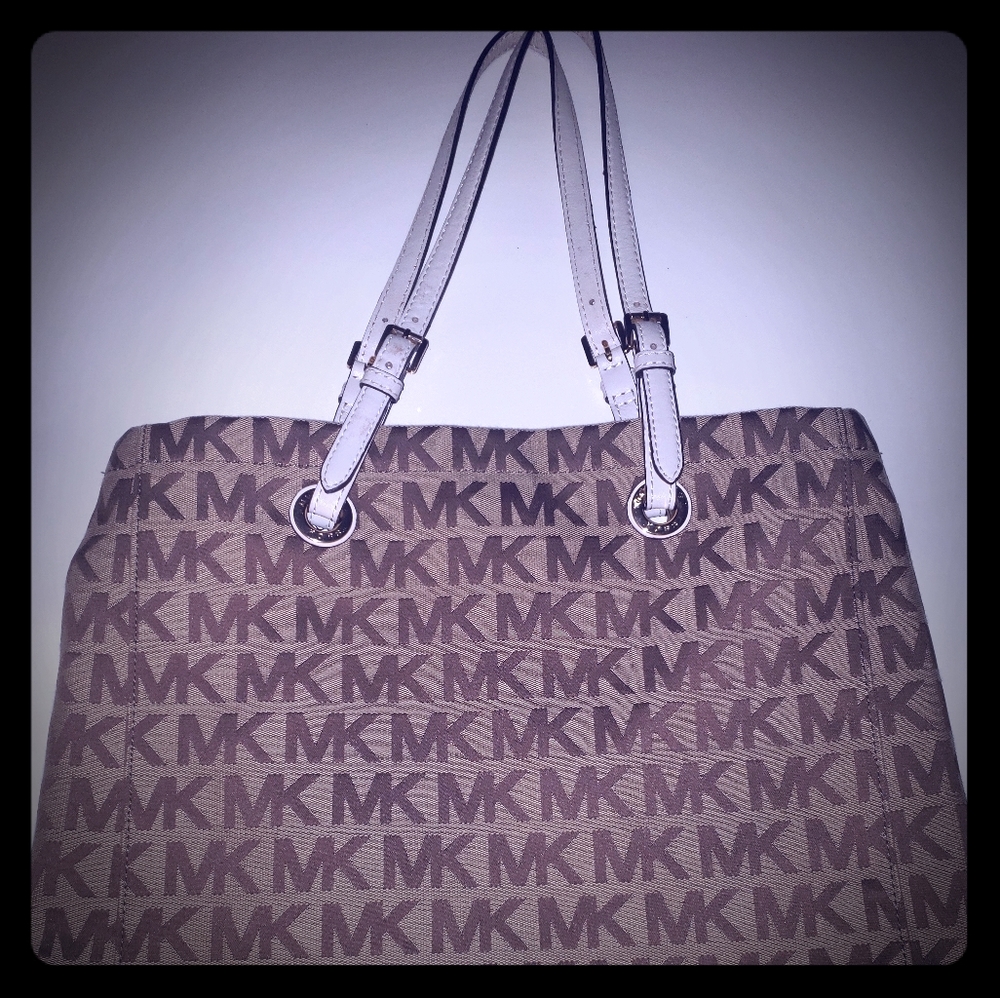 Michael Kors Canvas Large Tote Bag